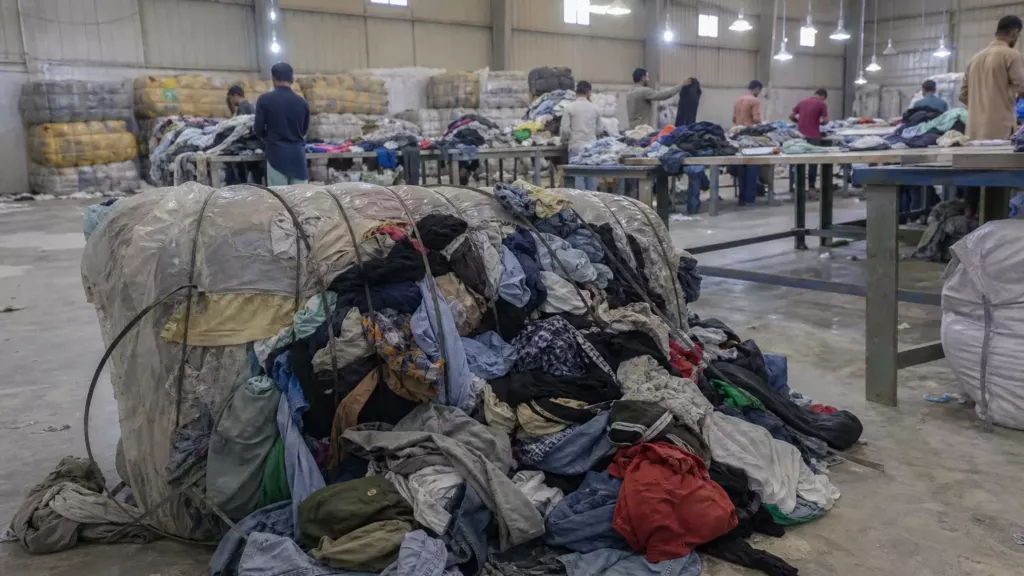 Déchets textiles européens : le coût social déplacé vers le Pakistan
